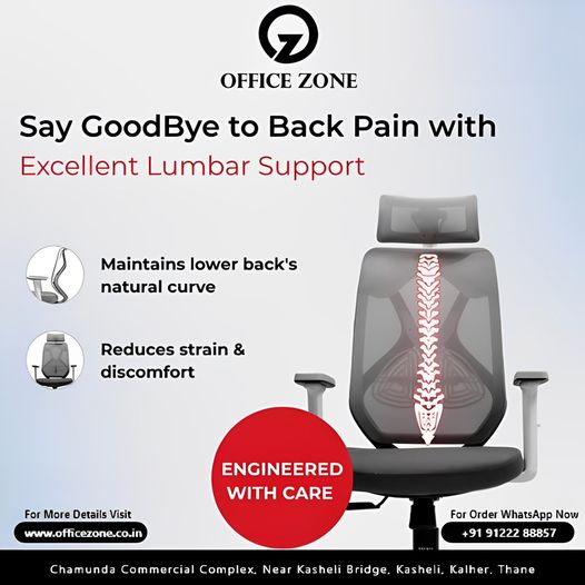 OFFICE ZONE: Say Goodbye to Back Pain